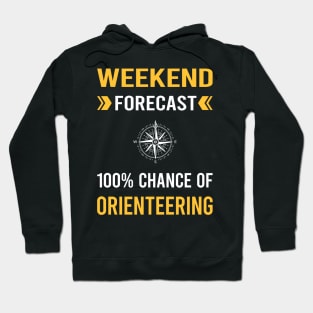 Weekend Forecast Orienteering Orienteer Navigation Hoodie